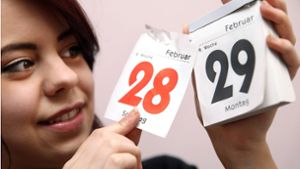 2024 hat der Februar wieder 29 Tage (Symbolbild). Foto: imago/epd/imago stock&people