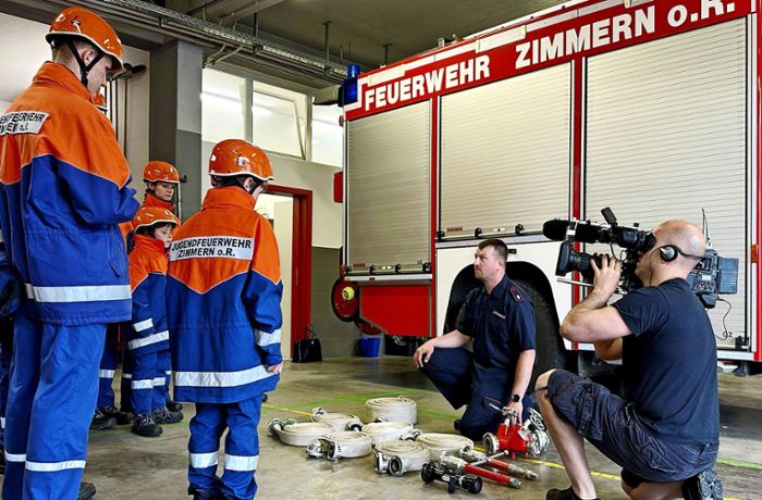 Feuerwehrmann aus Zimmern: Andreas Roth kommt als  echter „Exot“ live im SWR-Fernsehen