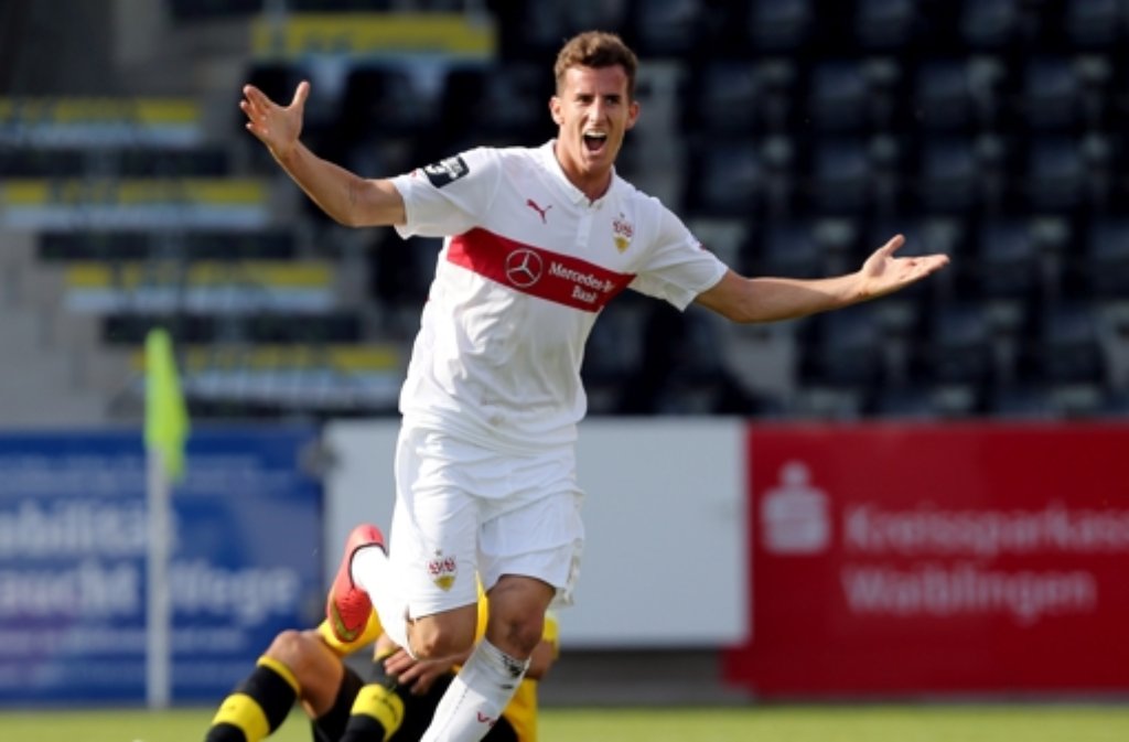 Francesco Lovric vom VfB Stuttgart II ist derzeit bei der U20-WM in Neuseeland gefordert.