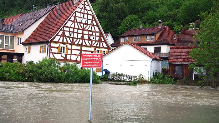 Hochwasserschutz: Bauarbeiten dauern an