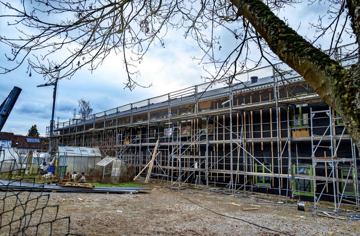 Mit dem Kita-Neubau Wolfswiesen  befasst sich der Gechinger Gemeinderat erneut am kommenden Dienstag. Foto: Thomas Fritsch