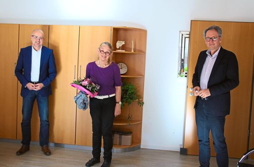 Markus Wendel (von links), Ärztin Ulrike Günther und Mednos-Boss Martin Felger freuen sich auf die Zukunft in Bad Teinach-Zavelstein. Foto: Buck