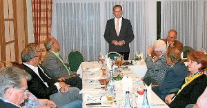 Bundestagsabgeordneter Gunther Krichbaum war beim Lions Club Bad Wildbad zu Gast.  Foto: Lions Club Foto: Schwarzwälder-Bote