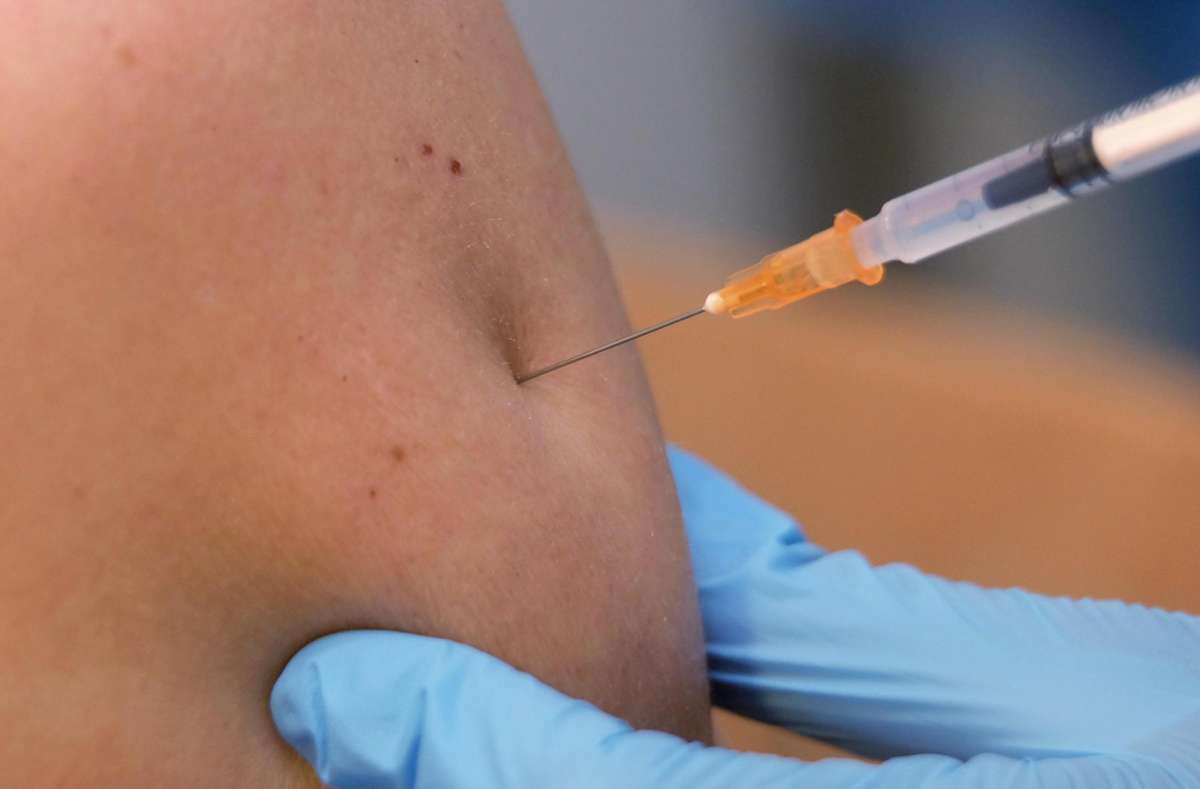 Bald gibts auch in Jungingen den Impf-Piks. Foto: Willnow