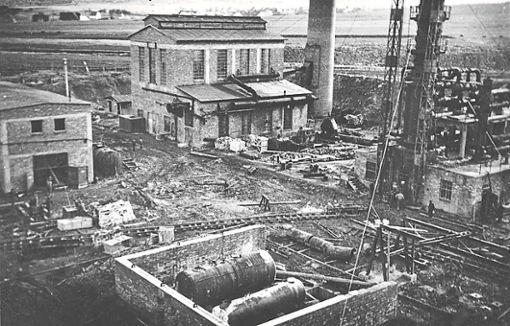 Das Ende: Im Jahr 1949 wurde die Werkanlage der LIAS-Ölforschungsgesellschaft rund um die Schwelhalle in Frommern demontiert.  Foto: Stadtarchiv Foto: Schwarzwälder Bote