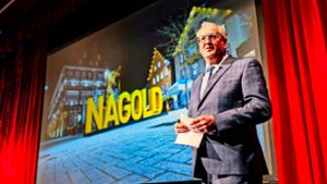 Nagolds OB verkündet vor 600 Gästen  die  erneute Kandidatur