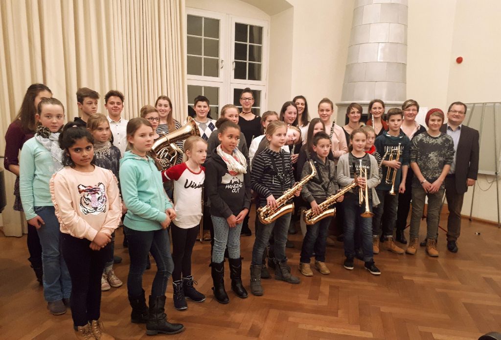 Die Stadtkapelle kann sich über zahlreiche Nachwuchsmusiker an den Blasinstrumenten freuen. Fotos: Stadtkapelle Foto: Schwarzwälder-Bote