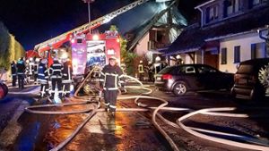 Hausbrand mit Explosion in Schluchsee 
