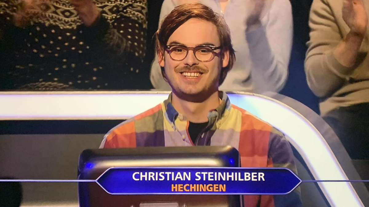 Wer wird Millionär?: Christian Steinhilber aus Hechingen holt 32.000 Euro