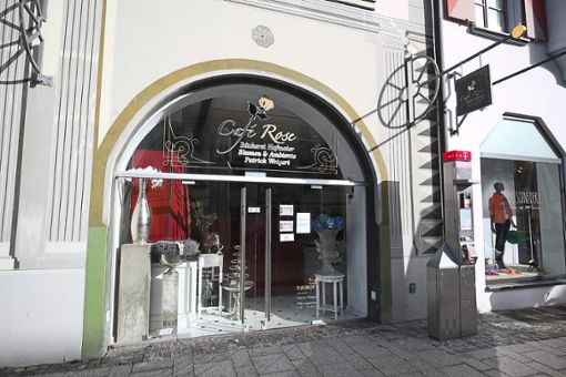Das Café Rose wird dreieinhalb Jahre nach der Eröffnung seine Türen nicht mehr aufschließen. Foto: Eich