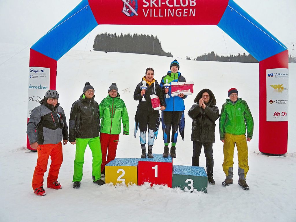 Das sind die Bestplatzierten bei den Stadtmeisterschaften der Alpinen.   Foto: Ski-Club Villingen Foto: Schwarzwälder Bote