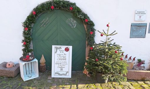 Weihnachten neu erleben können Besucher des Ebhauser Weihnachtsweges. Foto: Feuerbacher Foto: Schwarzwälder Bote