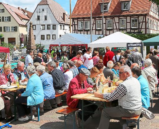Die Begegnung und das Miteinander steht im Zentrum des Familienfestes auf dem Marktplatz. Fotos: Archiv Foto: Schwarzwälder-Bote