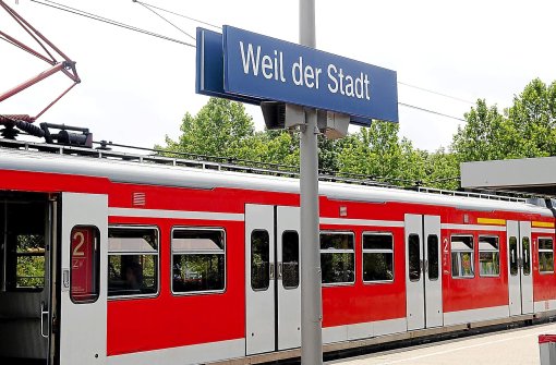 In Weil der Stadt soll die angestrebte S-Bahn aus Calw an das bestehende Netz andocken  Archiv-Foto: Fritsch Foto: Schwarzwälder-Bote