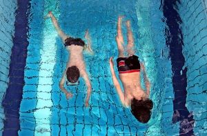 Schwimmen im 50-Meter-Becken. Vielleicht bald möglich im Neckarpark. Foto: dpa