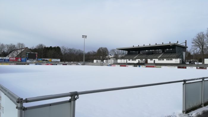 FC 08-Partie wegen Schnee abgesagt