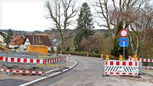 Straßenbaumaßnahme in Dornstetten: Autofahrer müssen sich noch etwas gedulden
