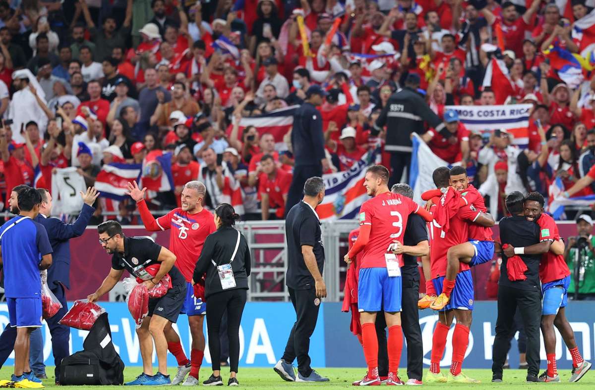 Costa Rica hat sich für die WM qualifiziert. Foto: AFP/KARIM JAAFAR