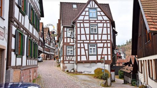 Die engen Gassen der historischen Altstadt Schiltachs – hier Schenkenzeller Straße und Mühlengasse – werden bald wieder einmal zur Filmkulisse. Es entsteht ein spannender Schwarzwaldkrimi. Auch der Campingplatz ist einer der Drehorte. Foto: Wegner