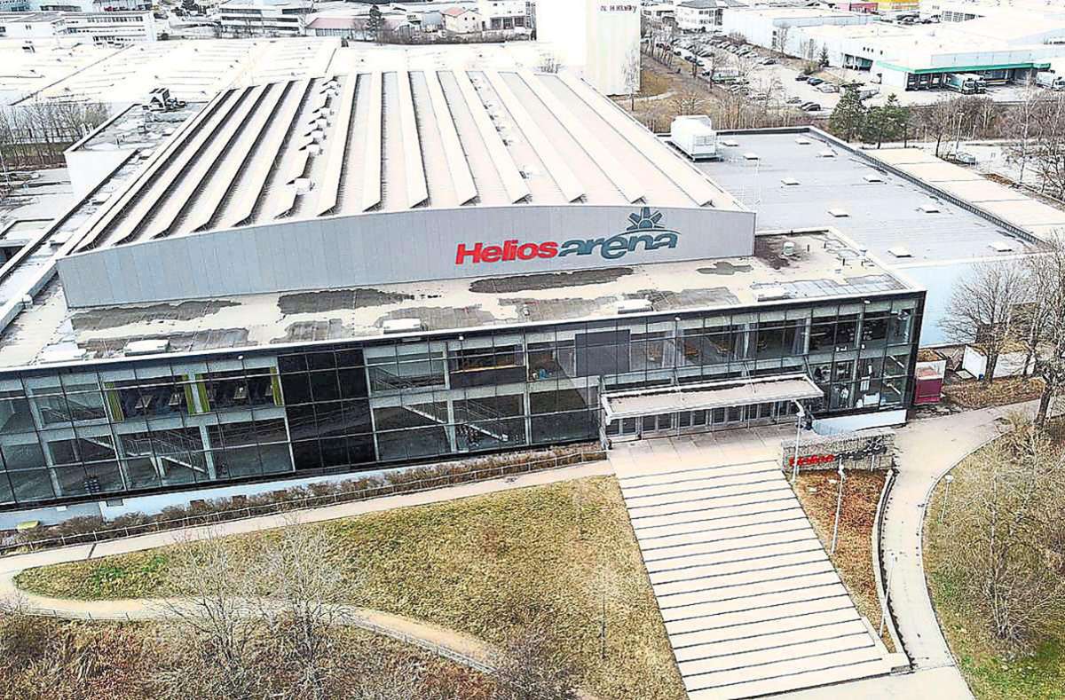 Die Schwenninger Helios-Arena unter der Federführung der Kunsteisbahn VS ist als einzige Sportstätte von den städtischen Energiesparmaßnahmen ausgeschlossen. Foto: Eich