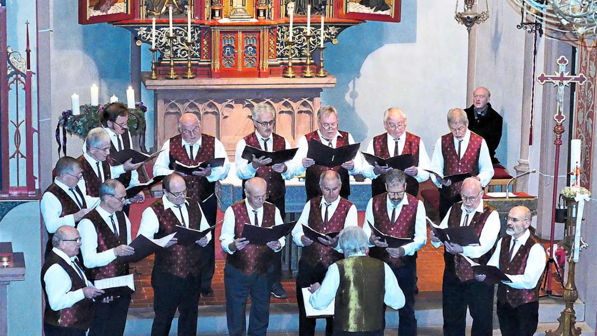Konzert in Hammereisenbach: Männergesangverein und Organistin stimmen auf Advent ein