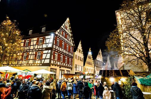 2022 gibt es in Nagold wieder einen Weihnachstmarkt. Foto: Thomas Fritsch