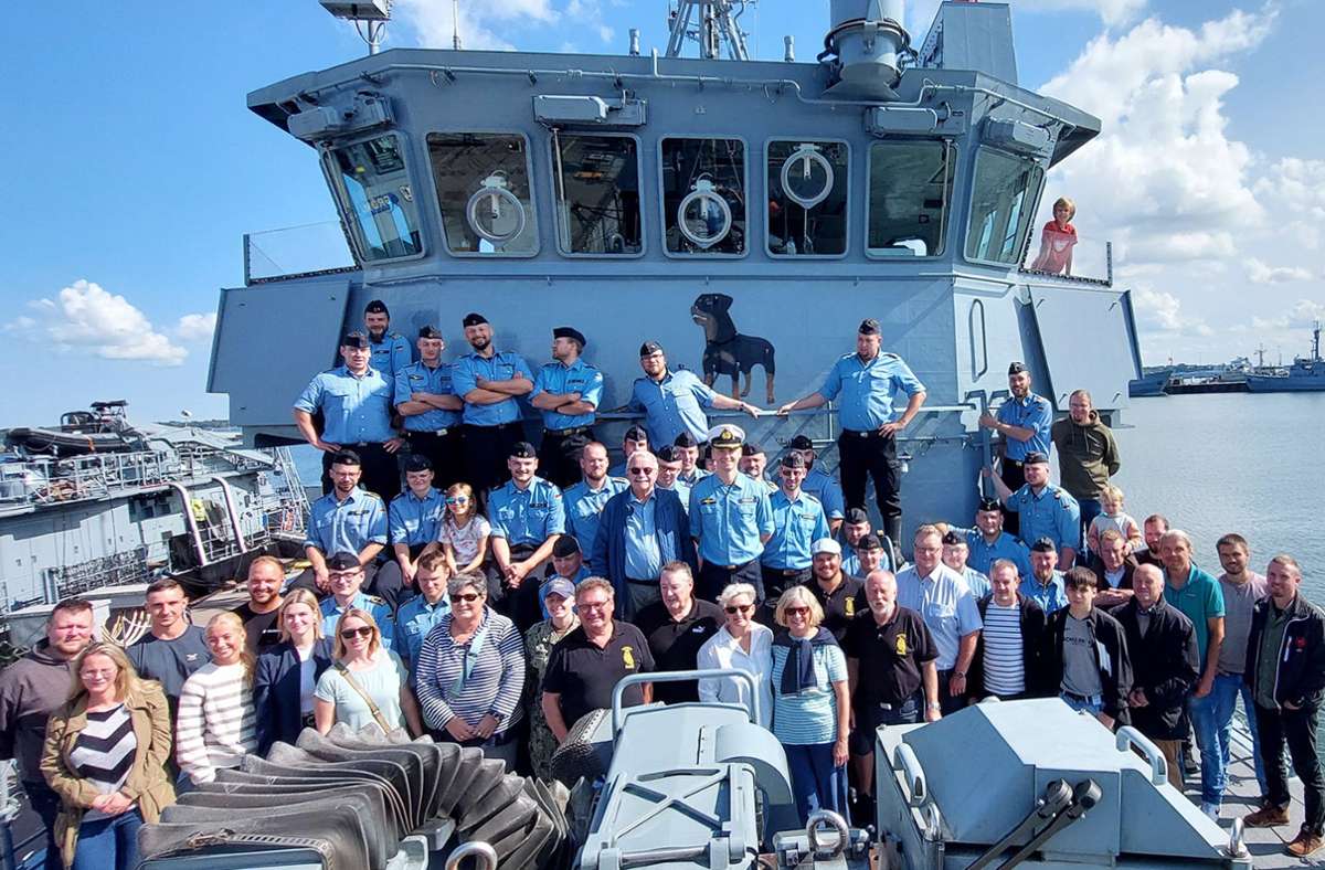 Bundesmarine-Patenschaft Rottweil: Marinepunsch verbindet Soldaten und Bürger
