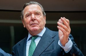 Gerhard Schröder ist nicht länger Ehrenmitglied des DFB. Foto: dpa/Kay Nietfeld