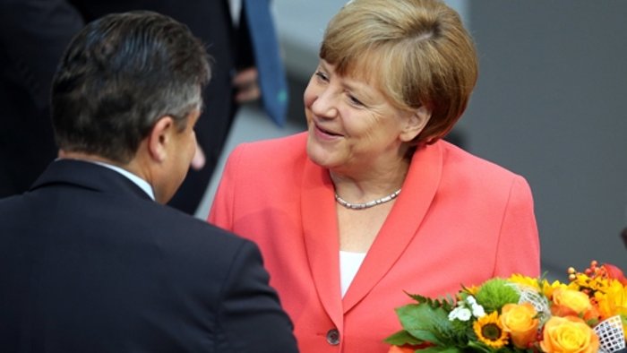 Merkel wirbt für Griechen-Hilfe