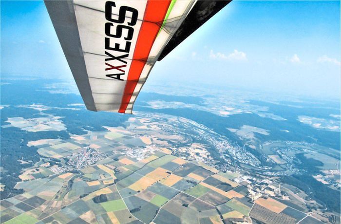 Rekordflug mit Drachen: Bösinger Pilot fliegt 338 Kilometer weit – bis Cham