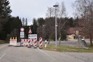 Am Freitag soll die Sperrung der Landesstraße 108 zwischen dem Fohrenbühl und Hornberg aufgehoben werden. Fotos: Wegner Foto: Schwarzwälder Bote
