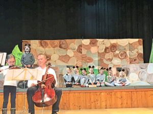 Eine Früherziehungsgruppe der Jugendmusikschule bei einer Musiktheateraufführung. Foto: Jugendmusikschule Foto: Schwarzwälder Bote