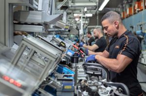 Produktion bei Stihl: Der Motorsägenhersteller  beteiligt seine Beschäftigten am Unternehmenserfolg. Foto: Stihl/Günther Bayerl