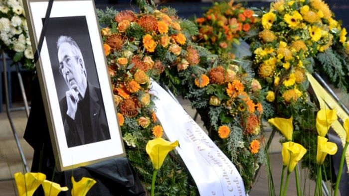 Die Trauerfeier für Manfred Rommel