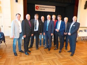 Mitgliederversammlung im Schömberger Kursaal. Foto: Kreisbau Foto: Schwarzwälder Bote