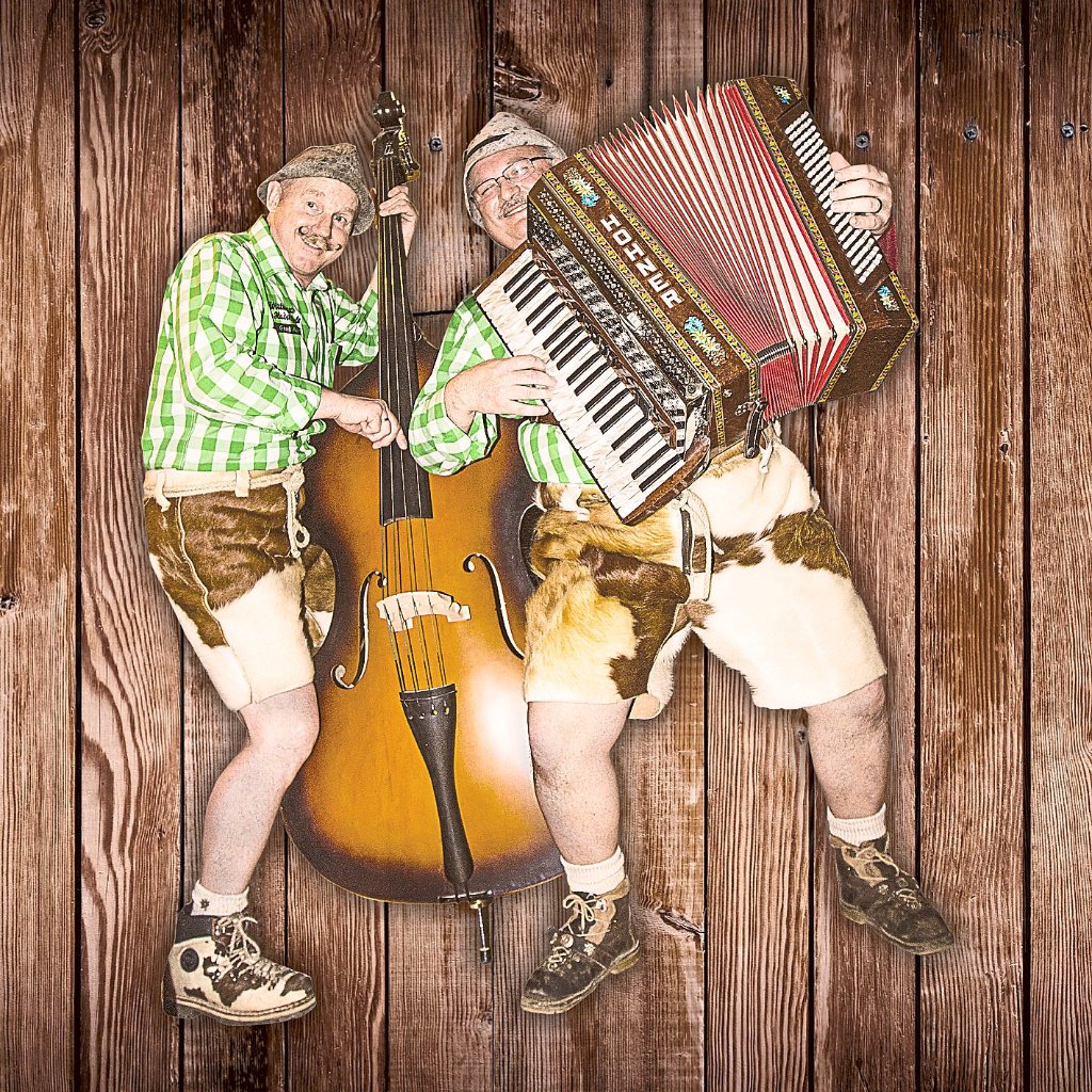 Zünftige Musik zum Frühschoppen: Das Weilersbacher Musik-Duo Goaß-Alm Musikanten sorgen beim Fest der Villinger Hexenzunft für fetzige Unterhaltung am Sonntag, 13. September, ab 11 Uhr.