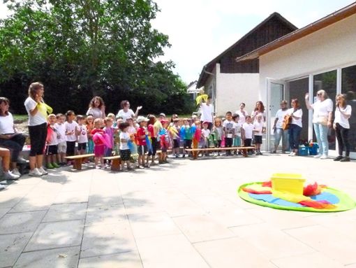 Der evangelische Kindergarten Unterjettingen feierte einen Tag der offenen Tür. Foto: Lang Foto: Schwarzwälder Bote