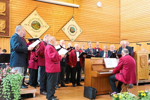 Der Männergesangverein Besenfeld richtet ein Jubiläumskonzert in der Seewaldhalle aus. Foto: Verein Foto: Schwarzwälder Bote