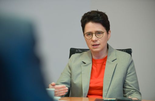Justizministerin Marion Gentges lenkt ein. Foto: Lichtgut/Max Kovalenko