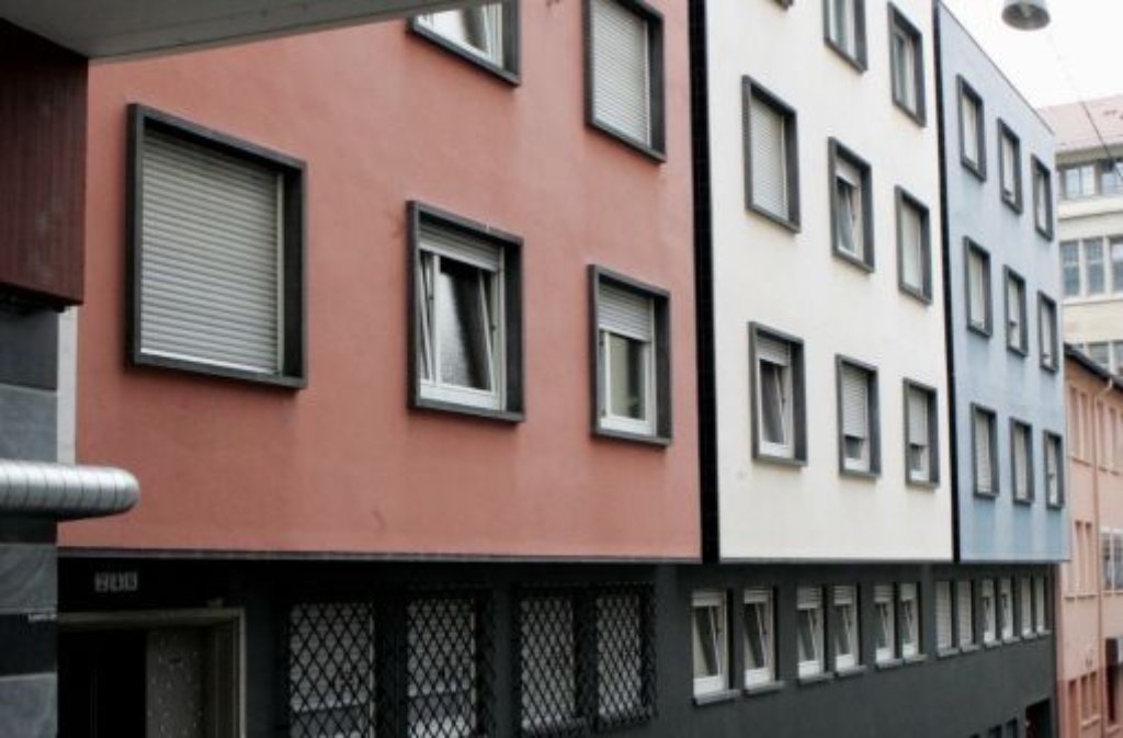 Das Dreifarbenhaus in Stuttgart Foto: Kraufmann
