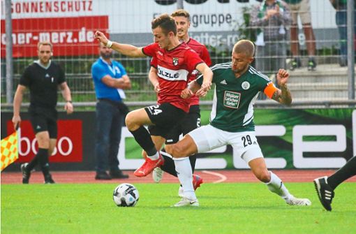 Gelingt Lukas Ramser und dier TSG Balingen nach dem 0:3 gegen den FC Homburg die Rückkehr in die Erfolgsspur? Foto: Kara