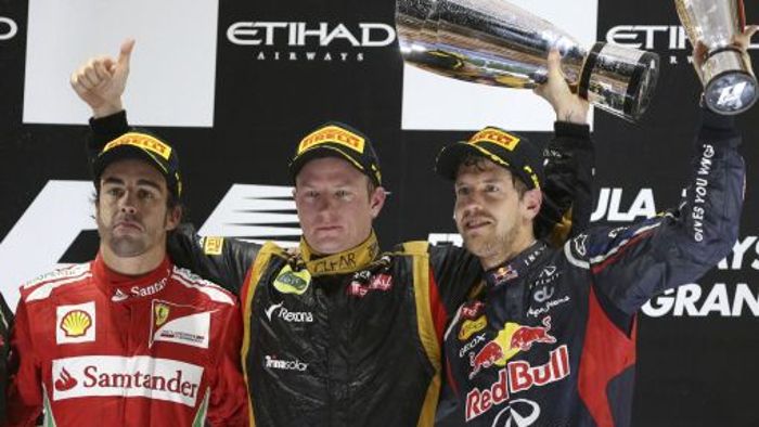 Vettel sensationeller Dritter in Abu Dhabi 