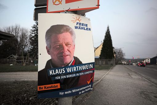 Im Wahlkreis Balingen tritt Klaus Wirthwein als Kandidat der Partei Freie Wähler an. Die gleichnamige Wählervereinigung im Zollernalbkreis kritisiert dies als Trittbrettfahrerei. Foto: Maier
