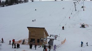 Einweihung des neuen Skilifts am Winterberg