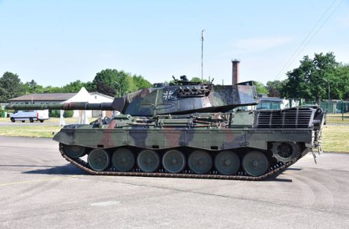 Der Kampfpanzer Leopard 1 wurde bei der Bundeswehr bis 2003 eingesetzt (Archivbild). Foto: Imago//Sven Eckelkamp