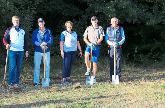Golfclub Bad Liebenzell: Mit Bau des vierten Speichersees begonnen