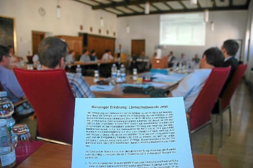 Im Bürgersaal des Kenzinger Rathauses wurde am Donnerstag die Resolution Kenzinger Erklärung beschlossen. Foto: Ande