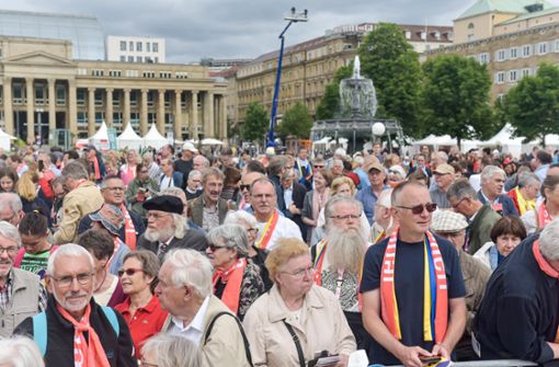 Der Schlussgottesdienst wird in Stuttgart gefeiert. Foto: LICHTGUT/Max Kovalenko