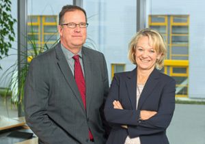 Die beiden  Geschäftsführer Ute Grießhaber und Reinhard Fauser  leiten das Unternehmen. Foto: Stifter Foto: Schwarzwälder Bote