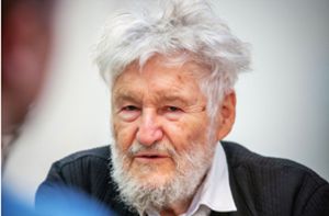 Achim Freyer (87)  inszeniert im Schauspielhaus Stuttgart „Don Juan“ von Molière. Foto: Lichtgut/Julian Rettig